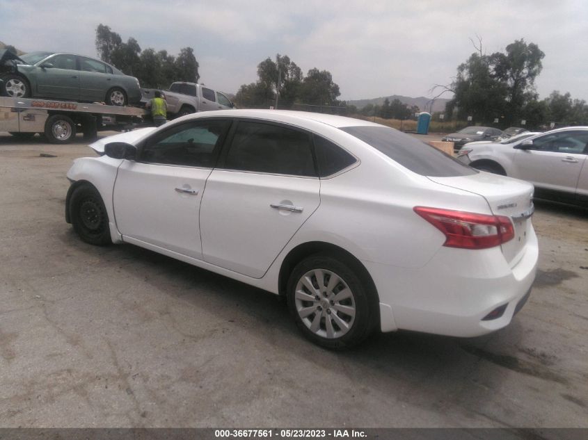 2016 NISSAN SENTRA S - 3N1AB7AP3GY335985