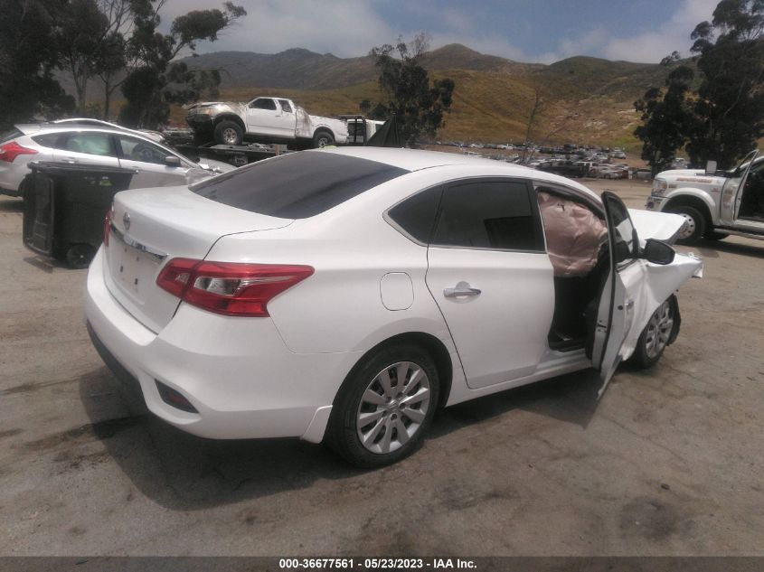 2016 NISSAN SENTRA S - 3N1AB7AP3GY335985