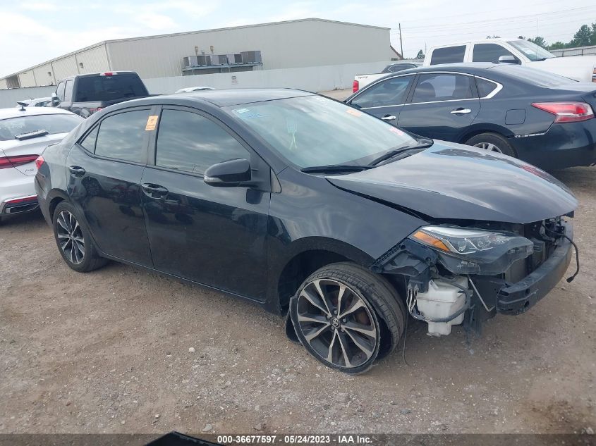 2018 TOYOTA COROLLA L/LE/XLE/SE/XSE - 2T1BURHE9JC016934