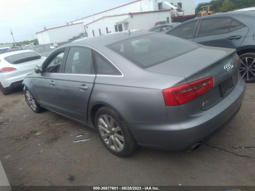 2013 AUDI A6 2.0T PREMIUM PLUS - WAUGFAFC6DN027102
