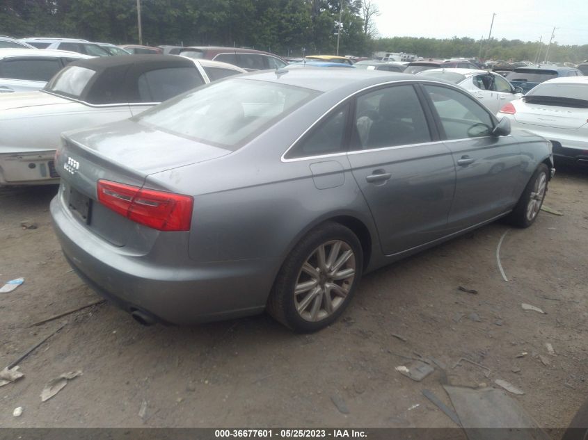 2013 AUDI A6 2.0T PREMIUM PLUS - WAUGFAFC6DN027102