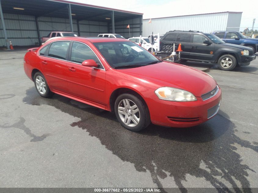 2013 CHEVROLET IMPALA LT - 2G1WG5E39D1192351