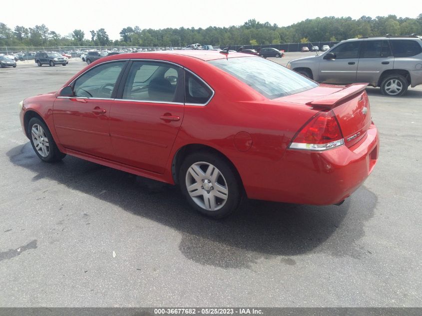 2013 CHEVROLET IMPALA LT - 2G1WG5E39D1192351