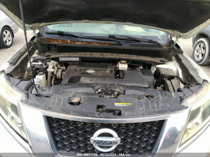 2013 NISSAN PATHFINDER S - 5N1AR2MN9DC620437