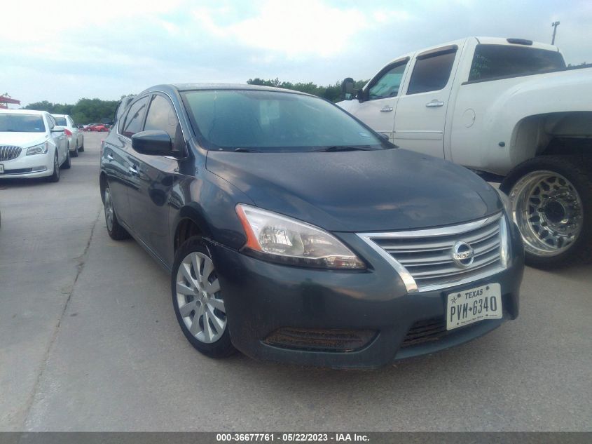 2014 NISSAN SENTRA S/FE+ S/SV/FE+ SV/SR/SL - 3N1AB7AP3EY239366