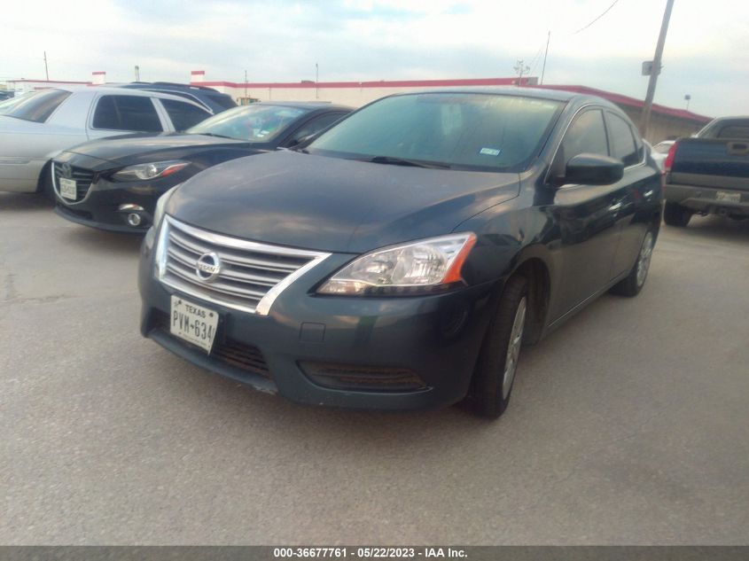 2014 NISSAN SENTRA S/FE+ S/SV/FE+ SV/SR/SL - 3N1AB7AP3EY239366