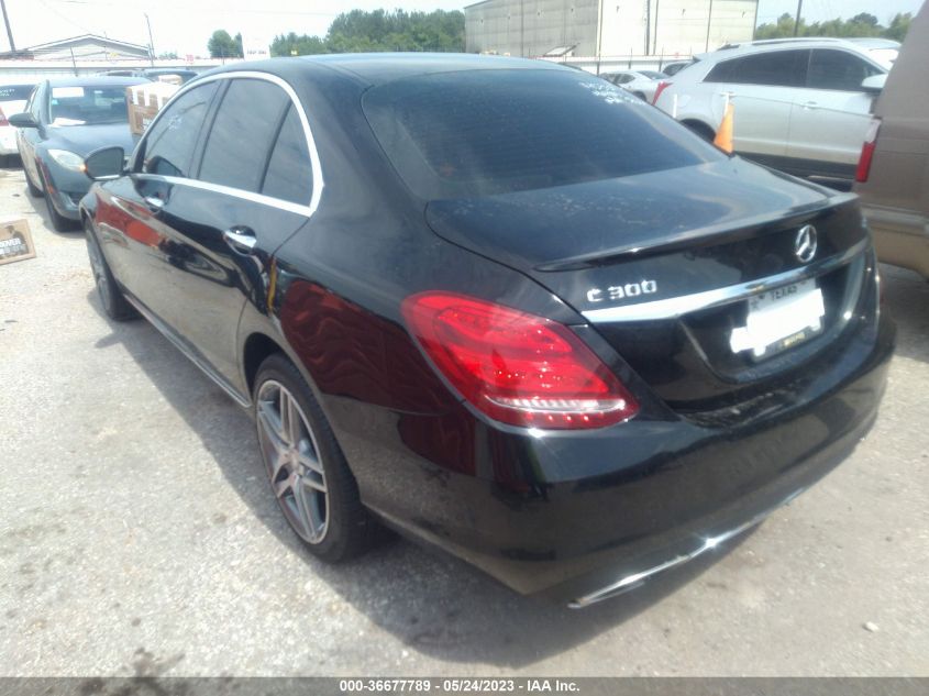 2016 MERCEDES-BENZ C-CLASS C 300 - 55SWF4KB5GU145334