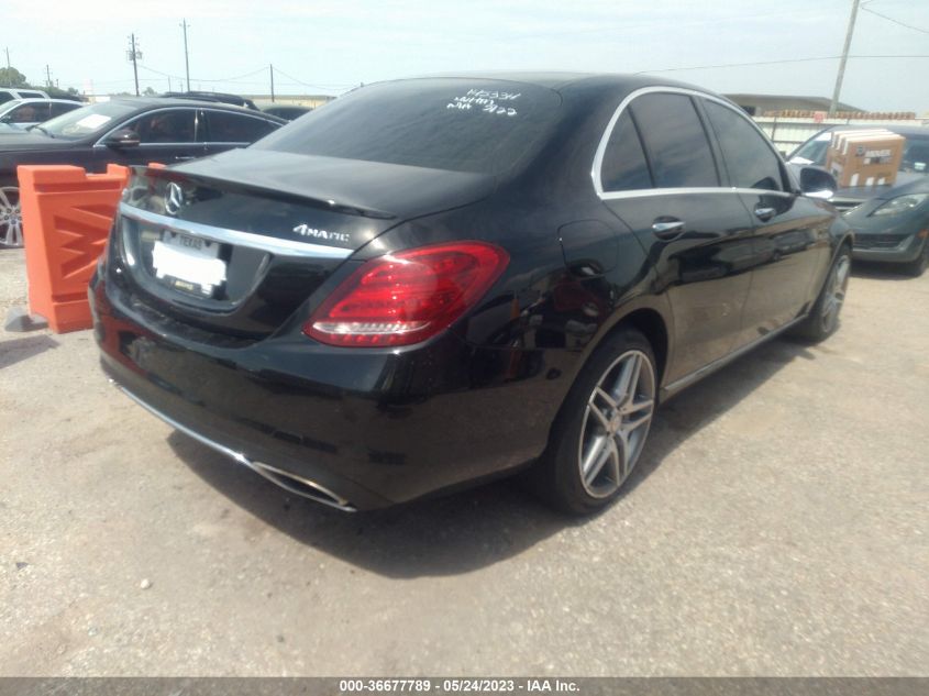 2016 MERCEDES-BENZ C-CLASS C 300 - 55SWF4KB5GU145334