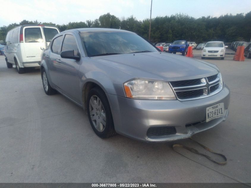 2014 DODGE AVENGER SE - 1C3CDZAB9EN228891