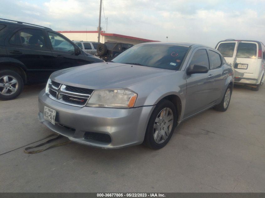 2014 DODGE AVENGER SE - 1C3CDZAB9EN228891