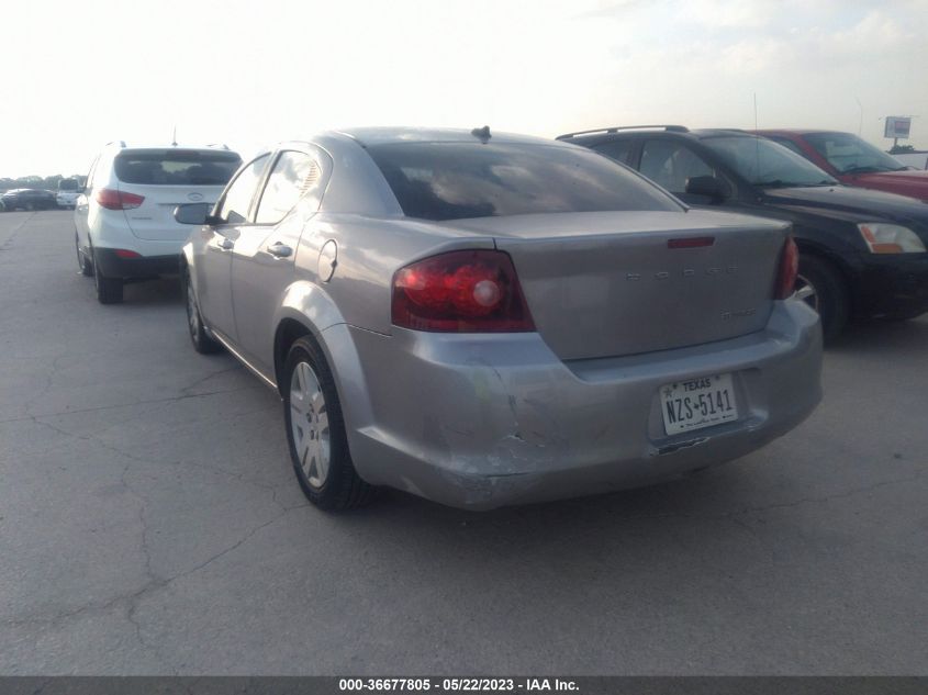 2014 DODGE AVENGER SE - 1C3CDZAB9EN228891