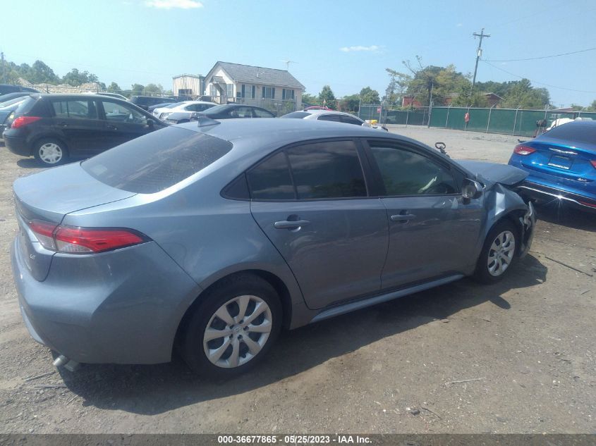 2020 TOYOTA COROLLA LE - JTDEPRAE7LJ062574