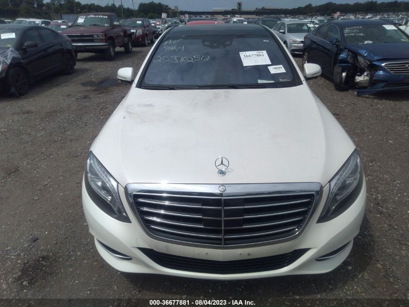 2016 MERCEDES-BENZ S-CLASS S 550 - WDDUG8FBXGA230854