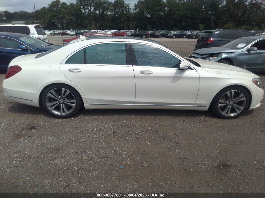 2016 MERCEDES-BENZ S-CLASS S 550 - WDDUG8FBXGA230854