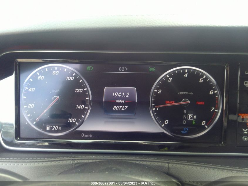 2016 MERCEDES-BENZ S-CLASS S 550 - WDDUG8FBXGA230854
