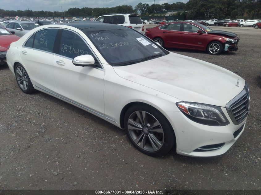 2016 MERCEDES-BENZ S-CLASS S 550 - WDDUG8FBXGA230854