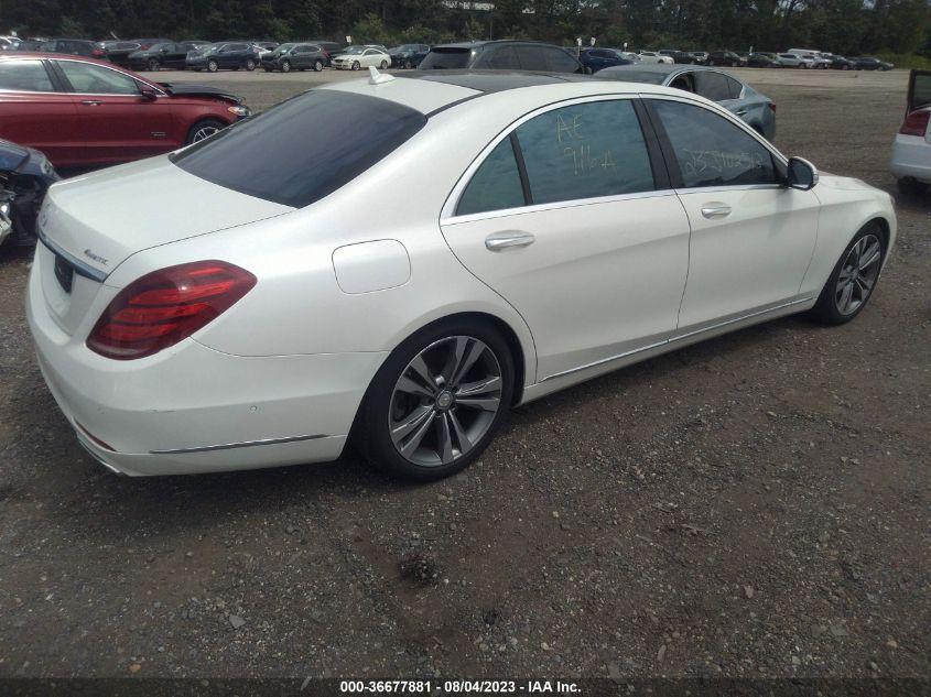 2016 MERCEDES-BENZ S-CLASS S 550 - WDDUG8FBXGA230854