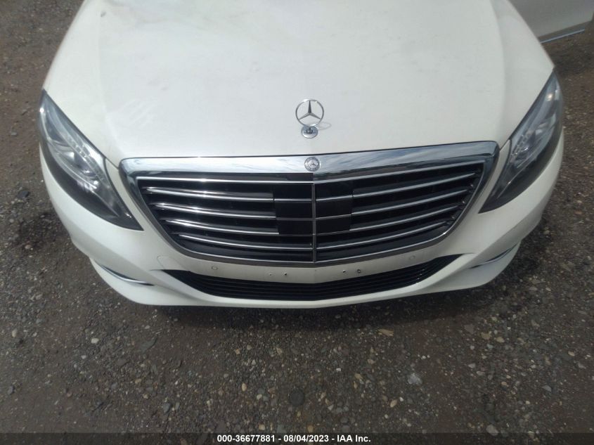 2016 MERCEDES-BENZ S-CLASS S 550 - WDDUG8FBXGA230854