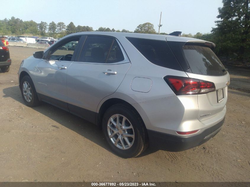 2022 CHEVROLET EQUINOX LT - 3GNAXUEV5NL223261