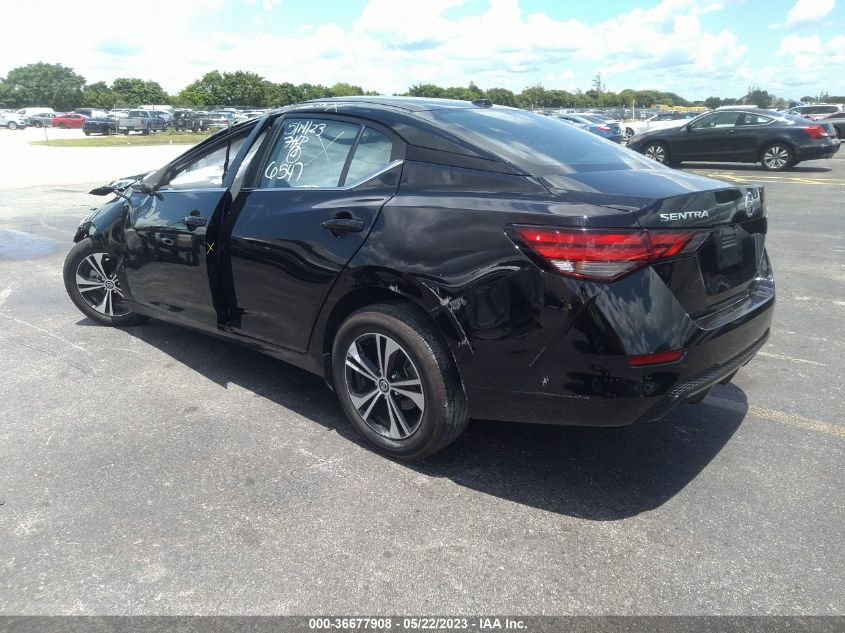 2021 NISSAN SENTRA SV - 3N1AB8CV3MY306547