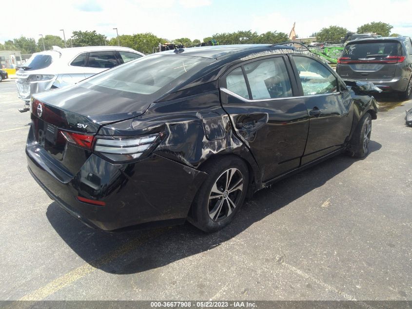 2021 NISSAN SENTRA SV - 3N1AB8CV3MY306547