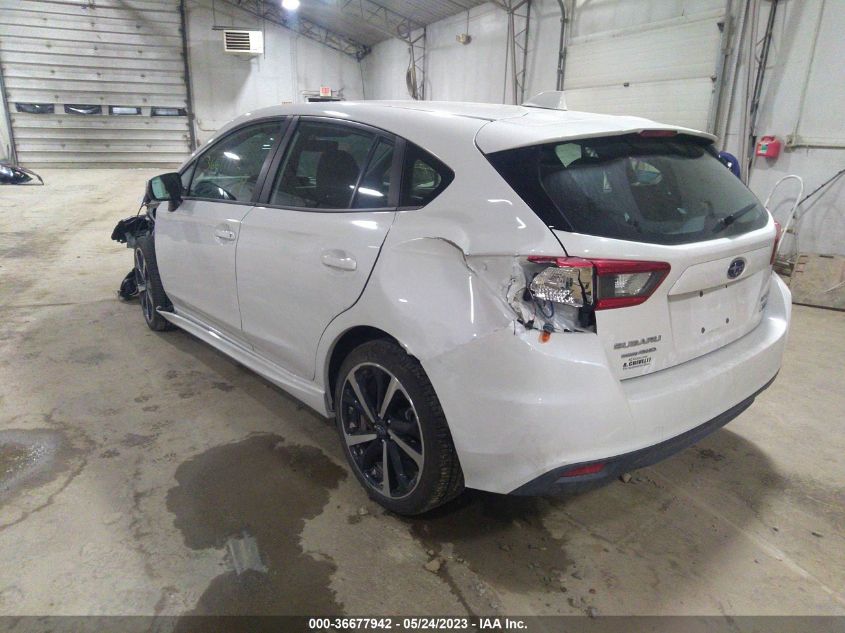2023 SUBARU IMPREZA SPORT - 4S3GTAJ62P1711847