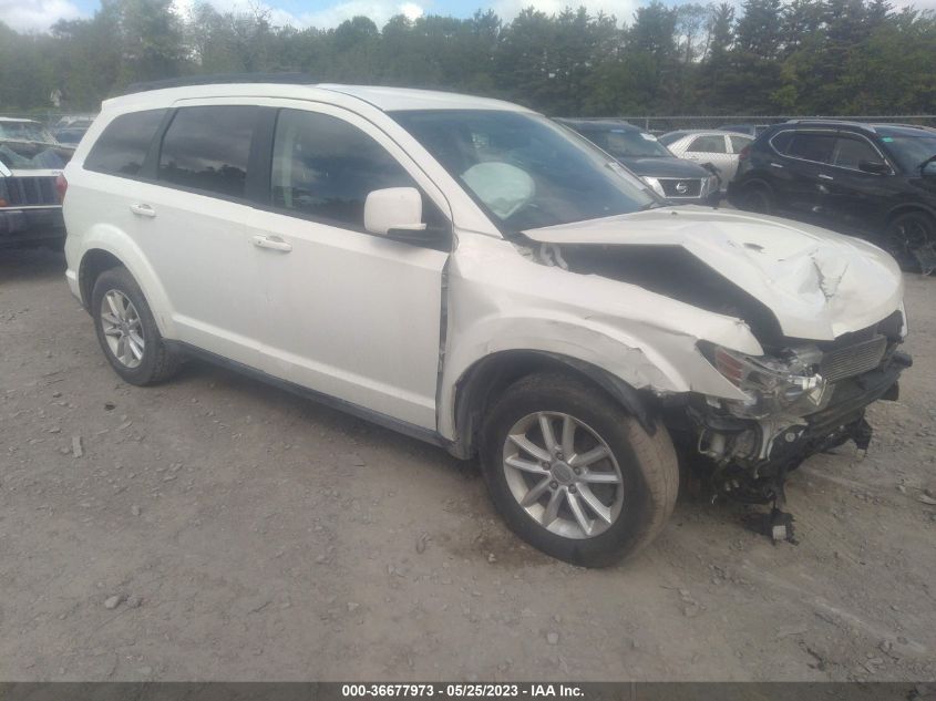2016 DODGE JOURNEY SXT - 3C4PDCBG9GT116017