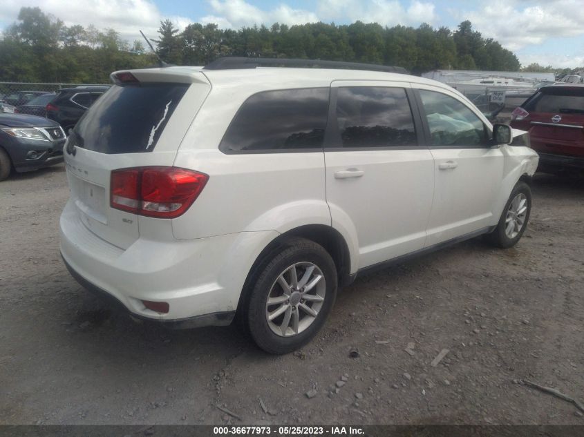 2016 DODGE JOURNEY SXT - 3C4PDCBG9GT116017