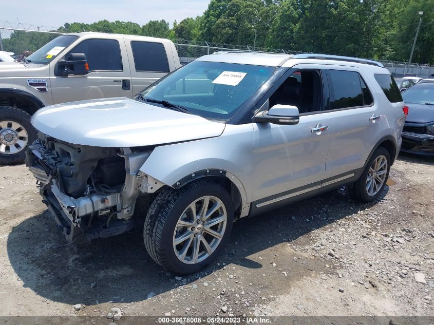 2016 FORD EXPLORER LIMITED - 1FM5K7F89GGA79672