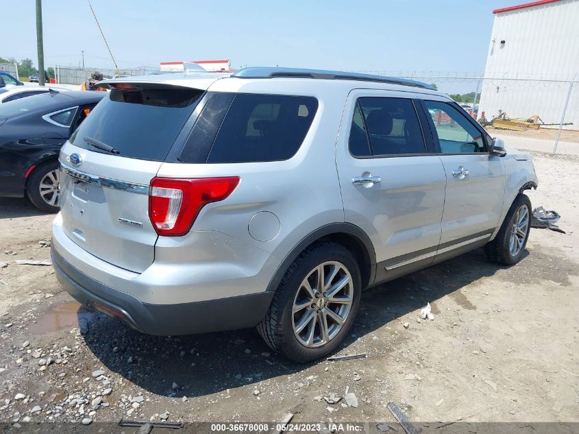 2016 FORD EXPLORER LIMITED - 1FM5K7F89GGA79672