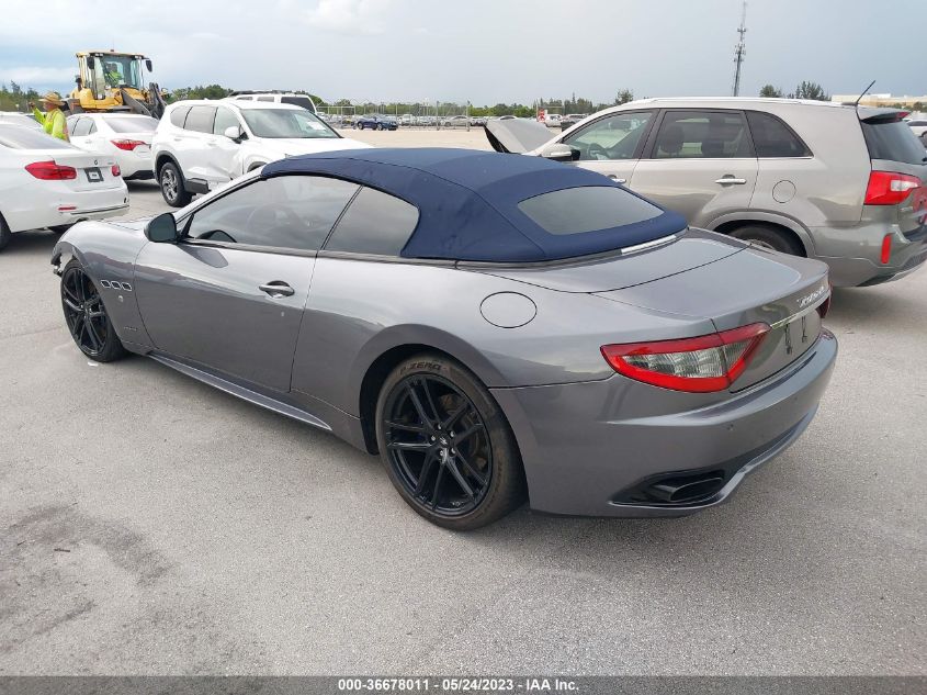 2016 MASERATI GRANTURISMO CONVERTIBLE SPORT/MC/MC CENTENNIAL - ZAM45VMAXG0161528