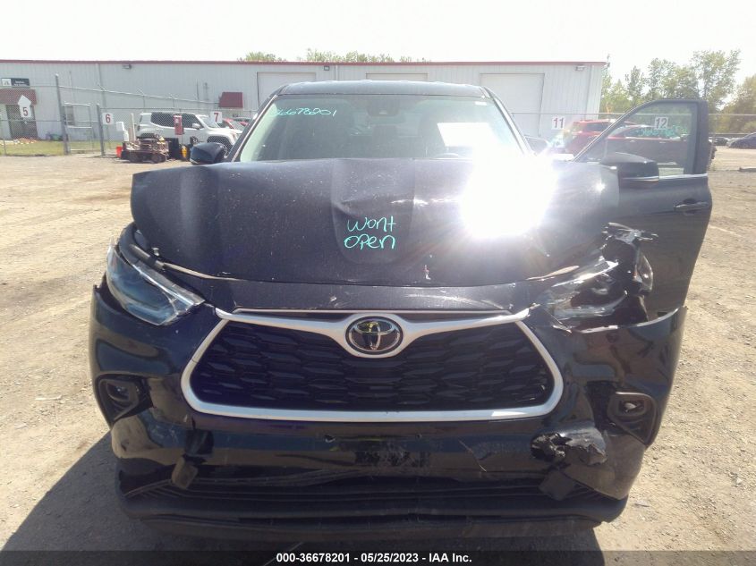 2021 TOYOTA HIGHLANDER L/LE - 5TDBZRBH3MS116611