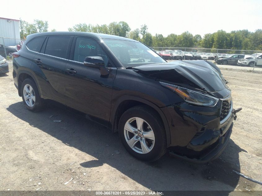 2021 TOYOTA HIGHLANDER L/LE - 5TDBZRBH3MS116611