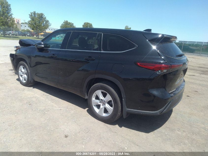 2021 TOYOTA HIGHLANDER L/LE - 5TDBZRBH3MS116611