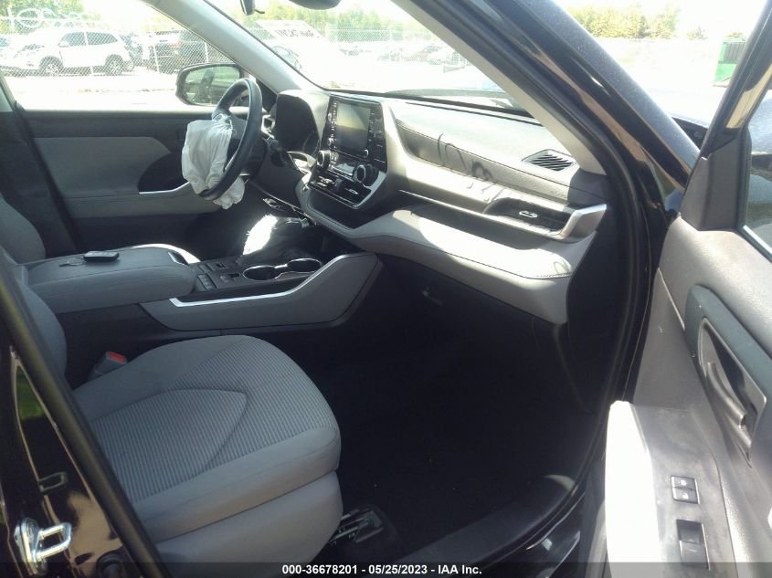 2021 TOYOTA HIGHLANDER L/LE - 5TDBZRBH3MS116611