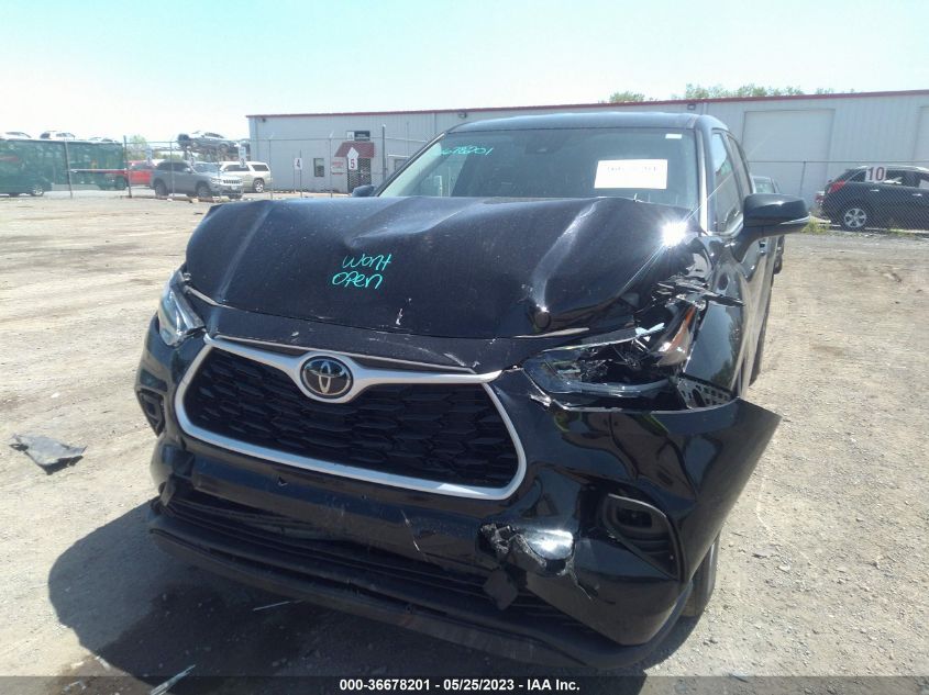 2021 TOYOTA HIGHLANDER L/LE - 5TDBZRBH3MS116611