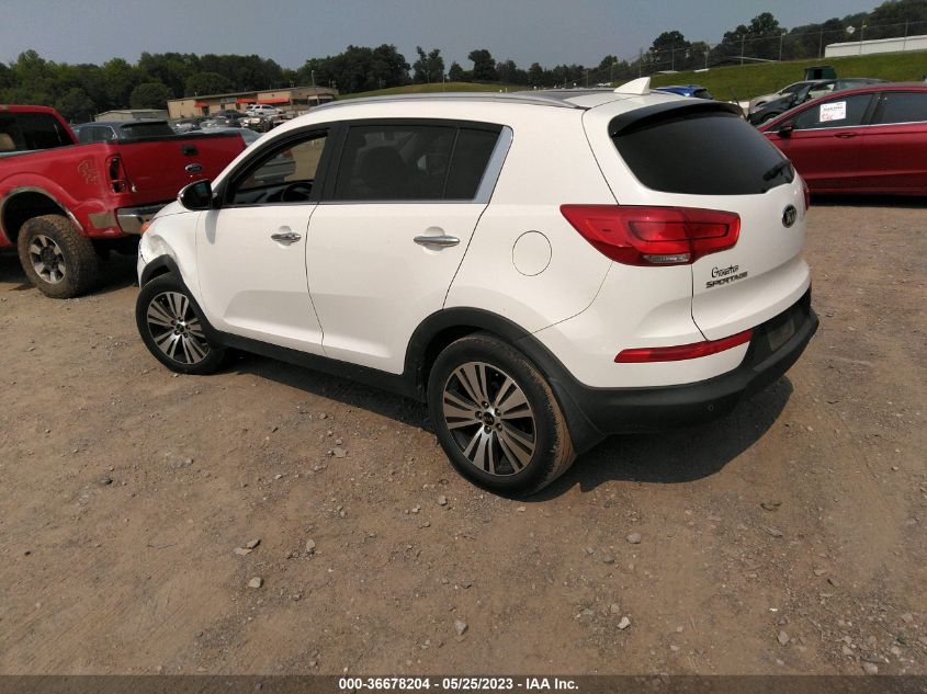 2016 KIA SPORTAGE EX - KNDPC3AC4G7836332