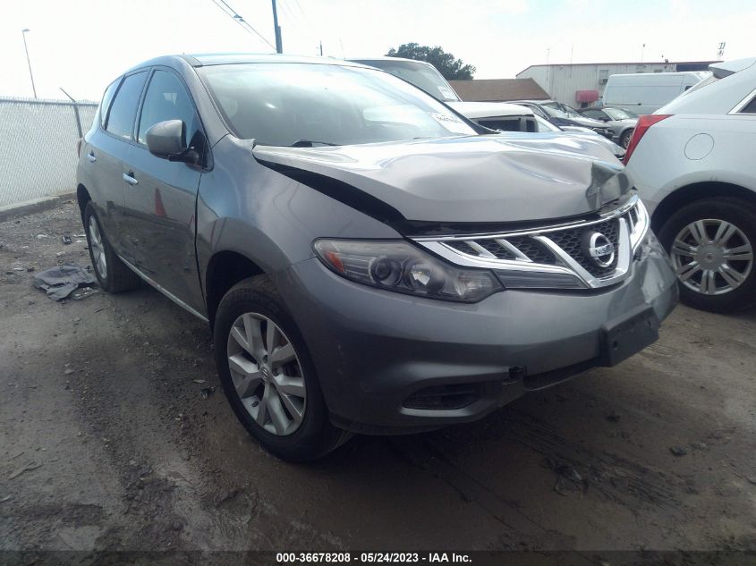 2014 NISSAN MURANO S - JN8AZ1MW4EW529314
