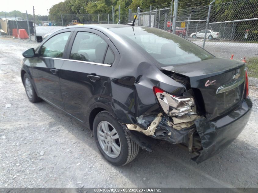 2014 CHEVROLET SONIC LT - 1G1JC5SHXE4223442