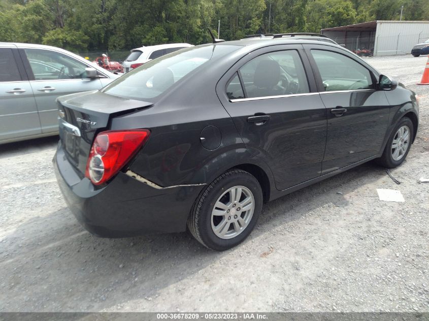 2014 CHEVROLET SONIC LT - 1G1JC5SHXE4223442