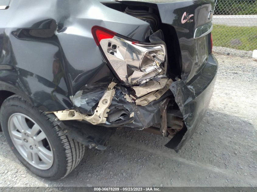 2014 CHEVROLET SONIC LT - 1G1JC5SHXE4223442