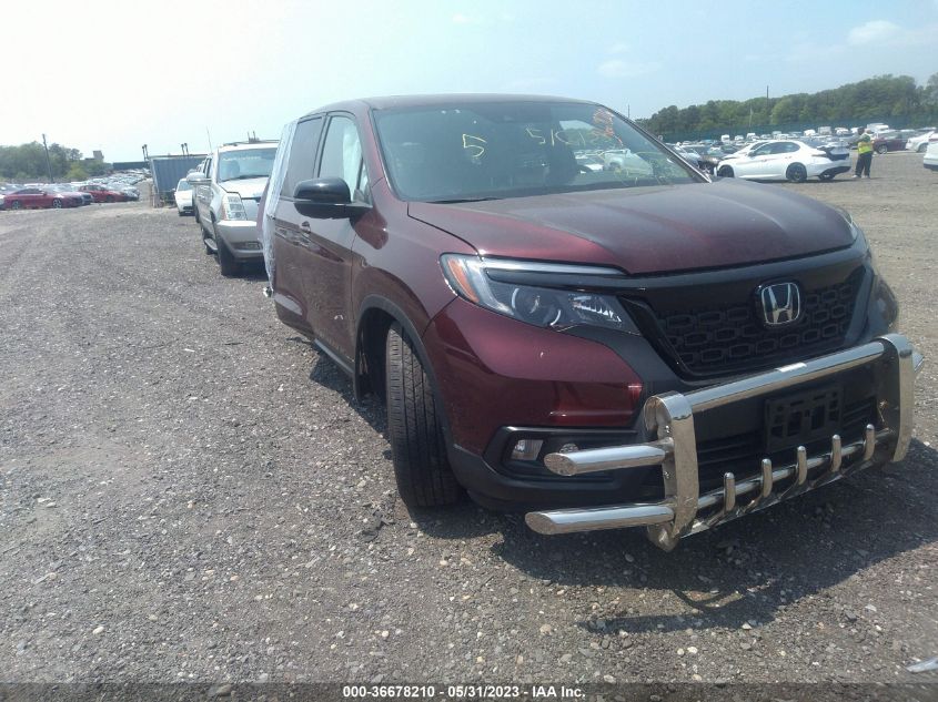 2021 HONDA PASSPORT EX-L - 5FNYF8H51MB005120