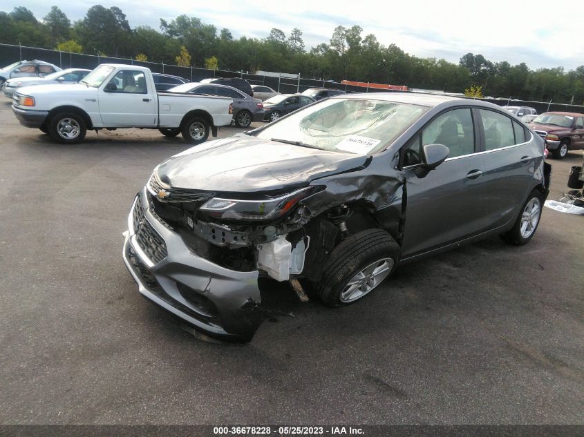 2018 CHEVROLET CRUZE LT - 1G1BE5SM9J7241385