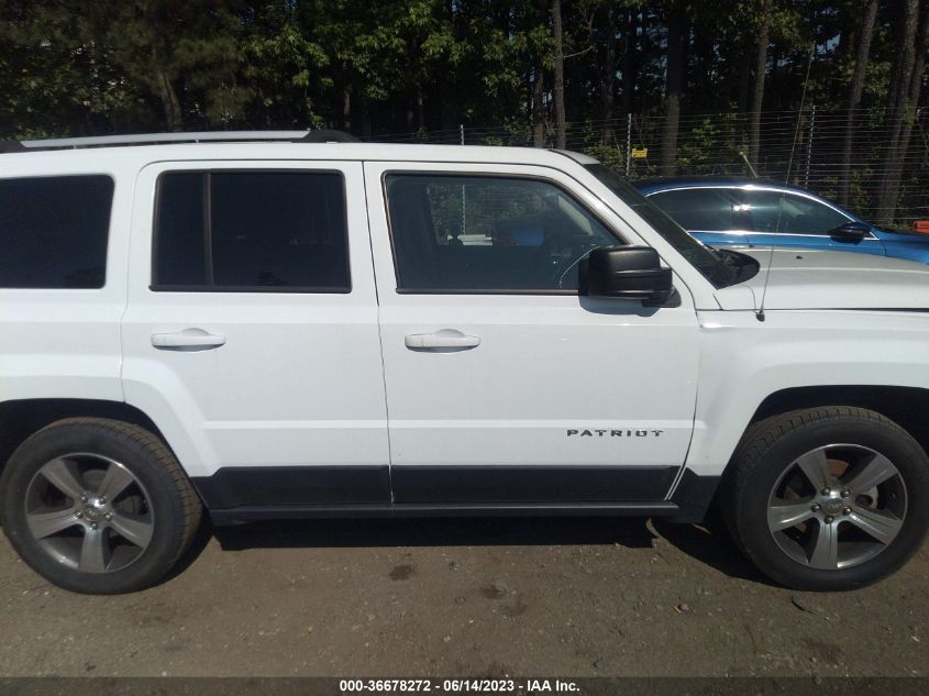 2016 JEEP PATRIOT HIGH ALTITUDE EDITION - 1C4NJPFA6GD803183