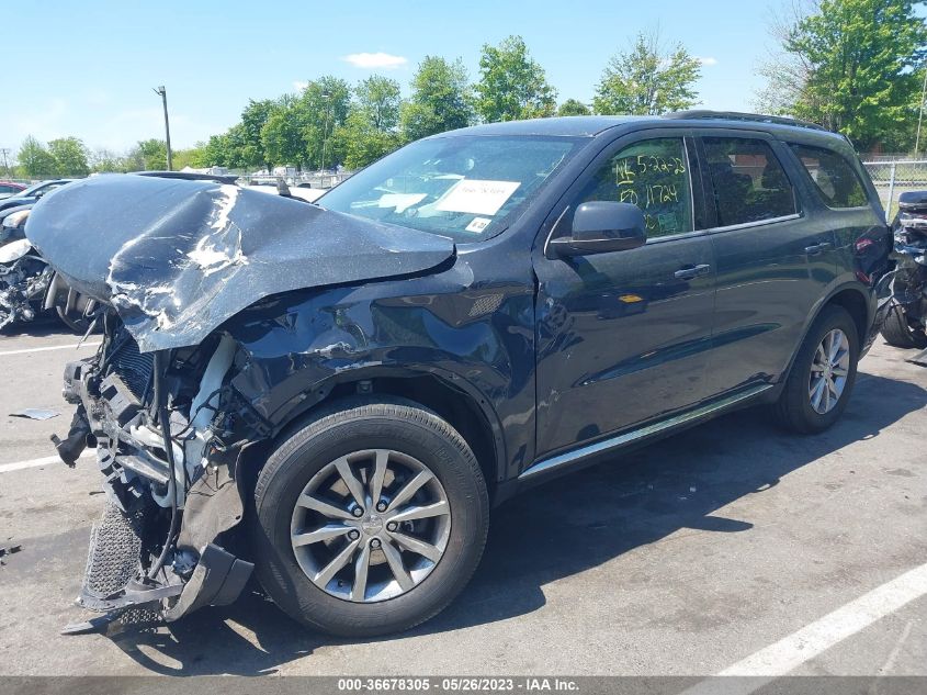 2018 DODGE DURANGO SXT - 1C4RDJAG4JC366749