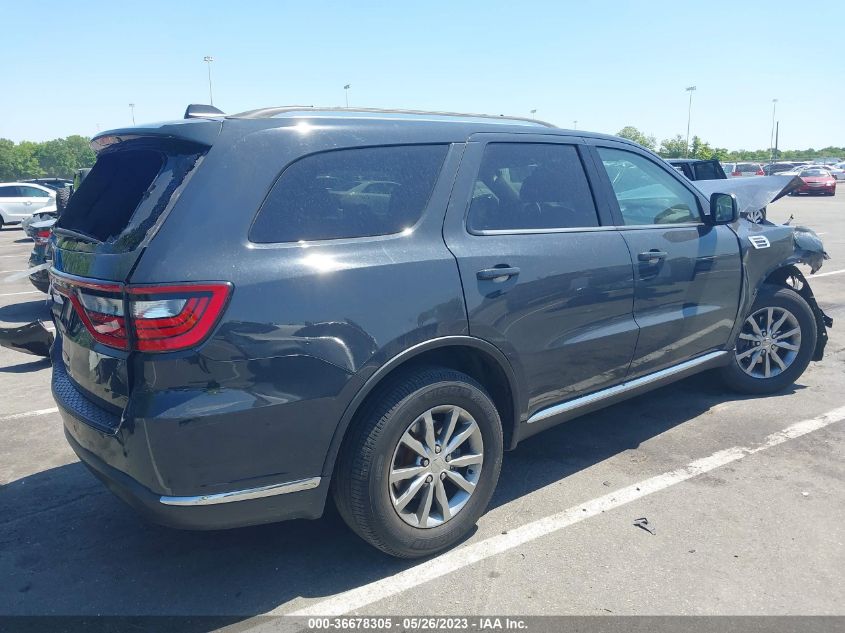 2018 DODGE DURANGO SXT - 1C4RDJAG4JC366749