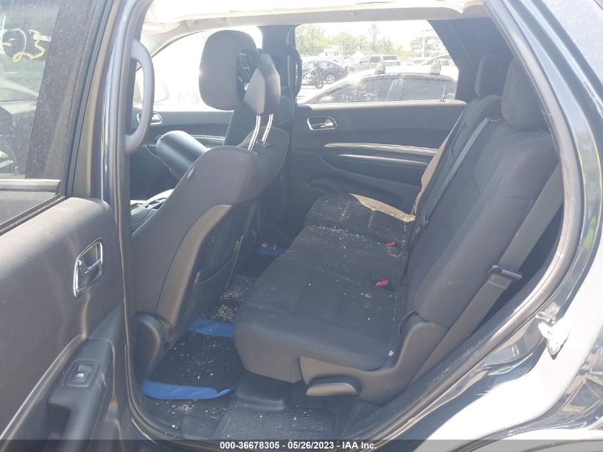 2018 DODGE DURANGO SXT - 1C4RDJAG4JC366749