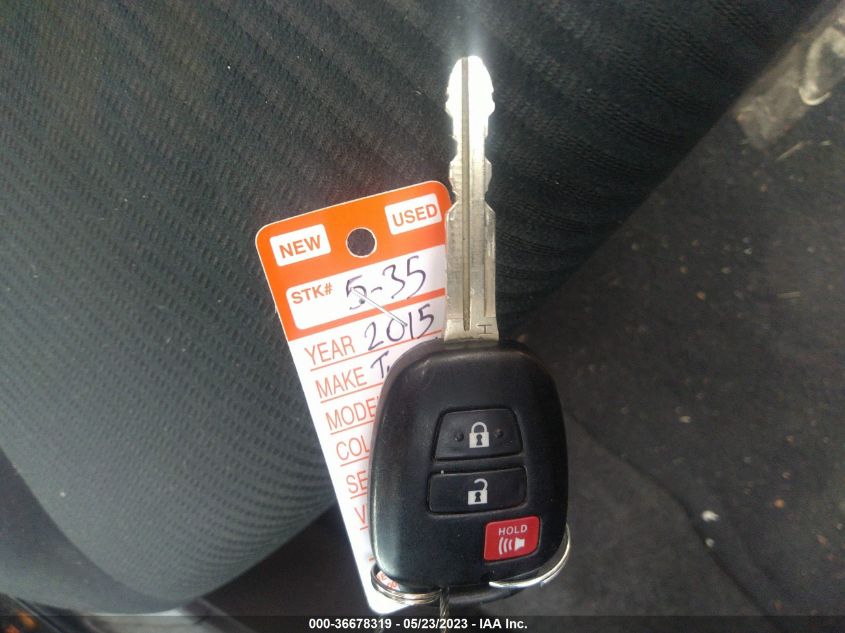 2015 TOYOTA RAV4 LE - 2T3BFREV1FW366862
