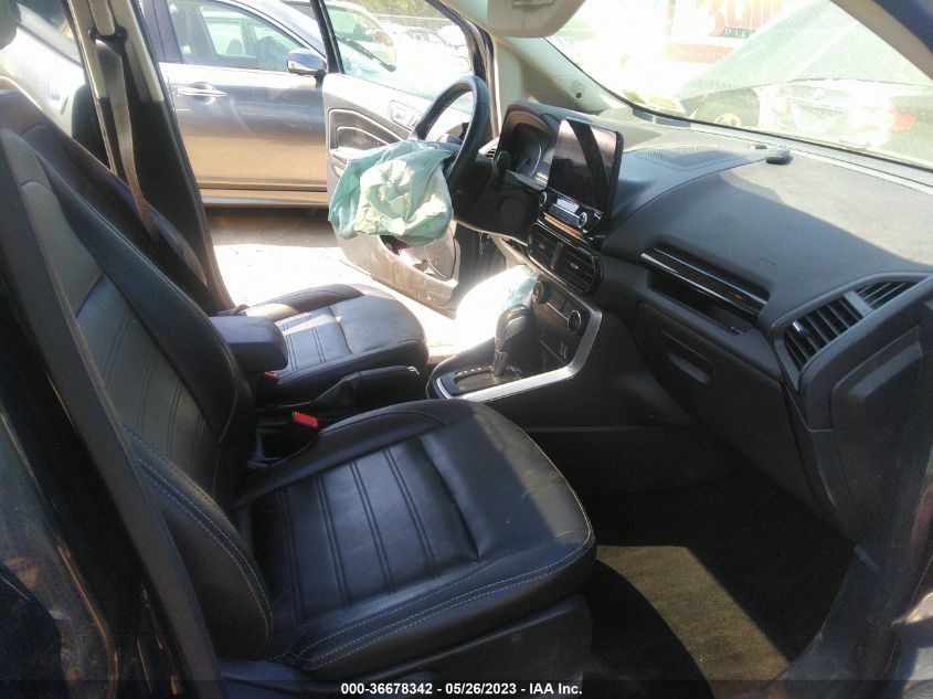 2019 FORD ECOSPORT TITANIUM - MAJ6S3KL0KC251847