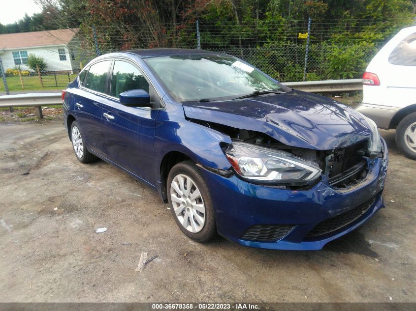 2017 NISSAN SENTRA SV - 3N1AB7APXHL638289